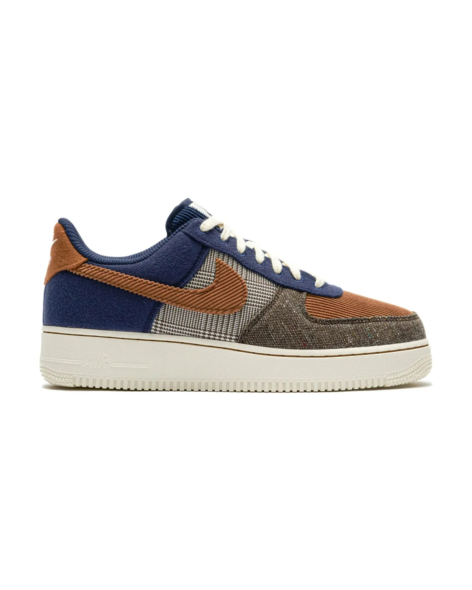 Nike Air Force 1 ?7 PRM Midnight Navy/Ale Brown-Pale Ivory Shoes