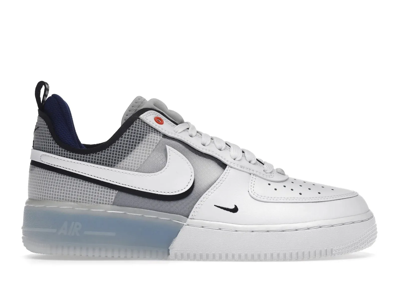Nike Air Force 1 Low React Split White Photo Blue Shoes