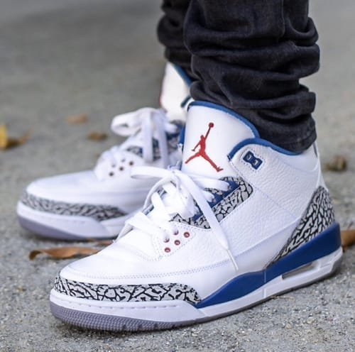 First Copy Air Jordan 3 True Blue Shoes - Image 3